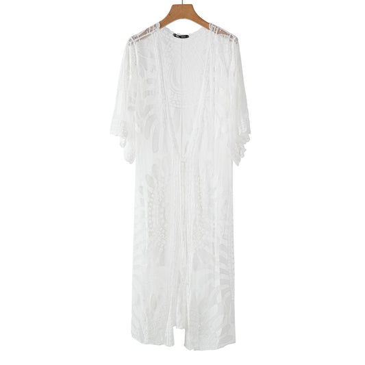 Lace Coverup (White)